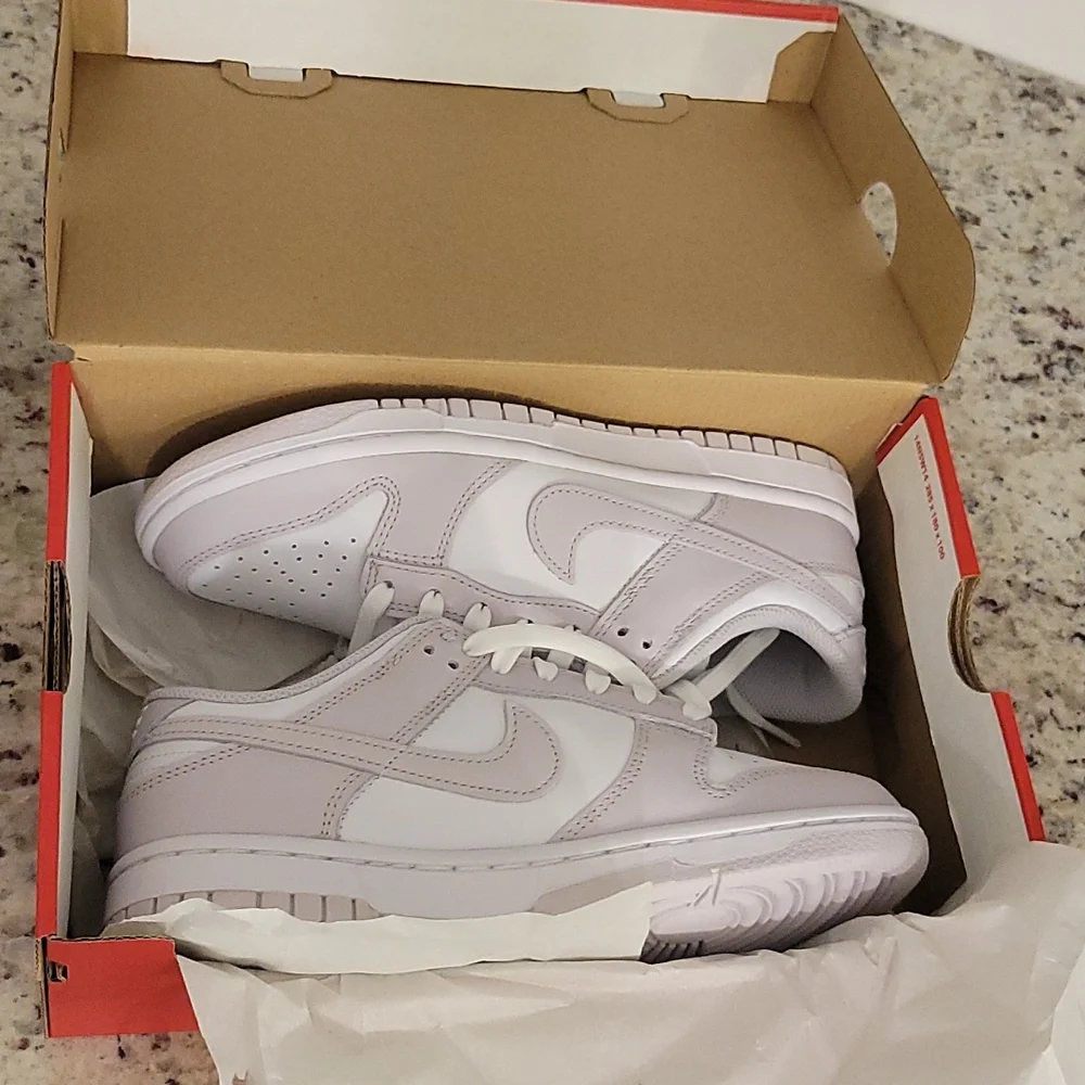 NIKE DUNK LOW White Venice Size 6 1/2  6.5 Women's - Picture 8 of 8